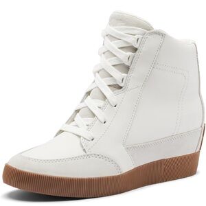 Women's Sorel Out N About Wedge Sneakers White- Size 7- NIB!